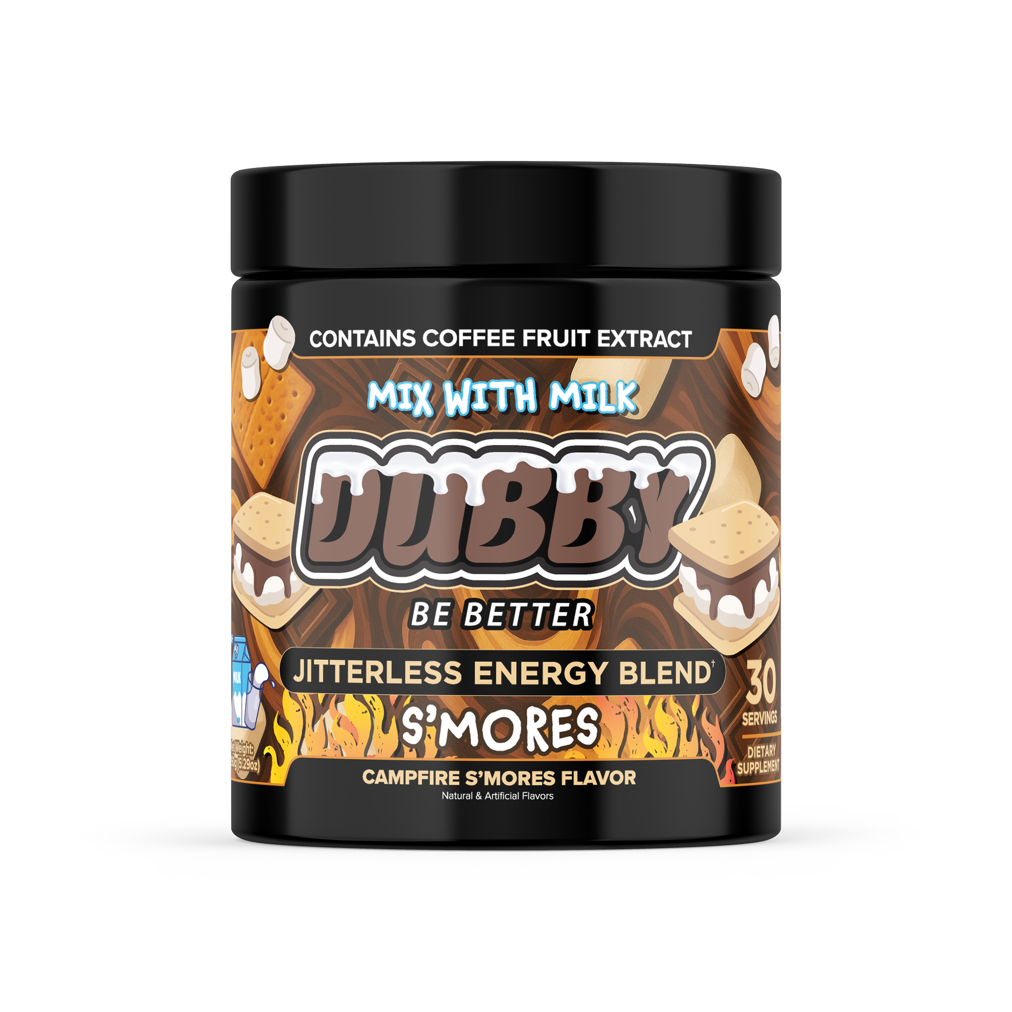 S'mores Flavor Energy Drink Tub